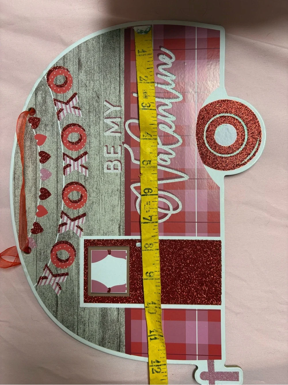 Valentine Buffalo Plaid Truck & Camper Wall Decor Set of 2 Farmhouse